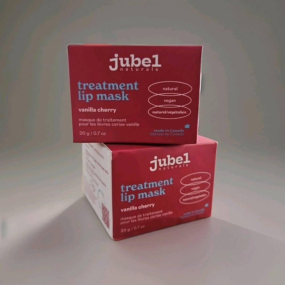 2X Jubel Naturals Treatment Lip Mask Vanilla Cherry 20 g / 0.7 oz All Natural